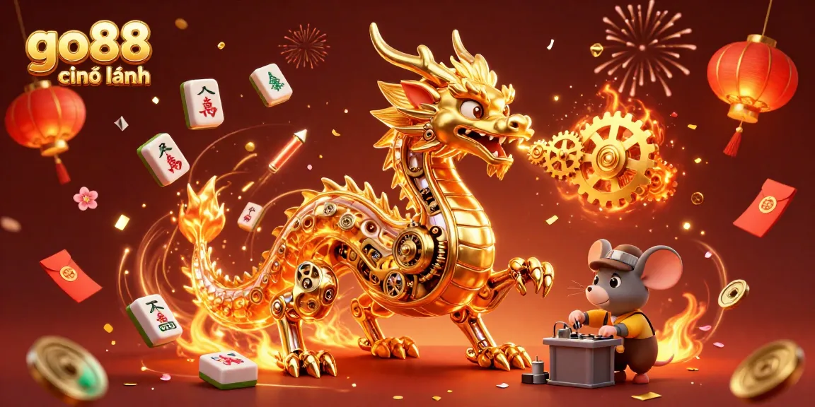 Engage with go88 chính hãng's immersive gaming universe featuring a dynamic dragon and enchanting game elements.