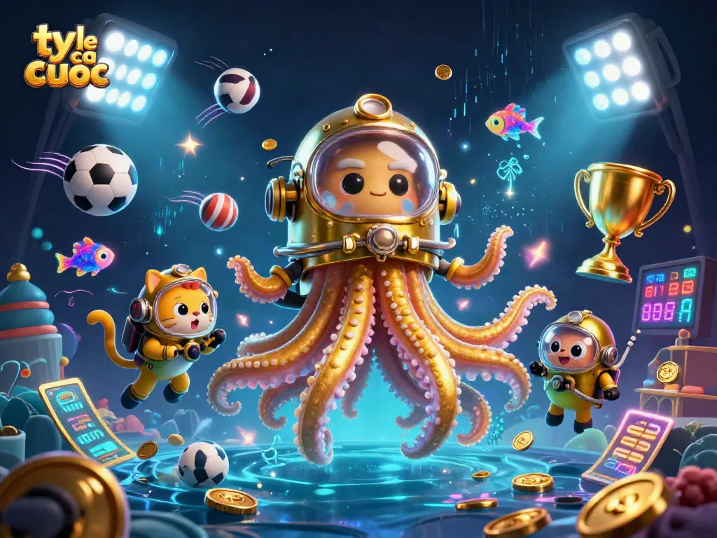 Engage in thrilling betting action with ty le ca cuoc while exploring a magical underwater casino world.