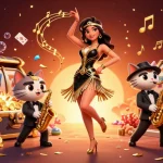 Engage with UFABET’s exciting slots and games featuring dynamic dance and vibrant casino elements.