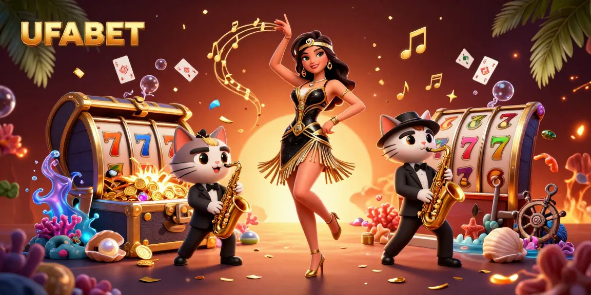 Engage with UFABET’s exciting slots and games featuring dynamic dance and vibrant casino elements.