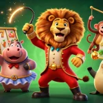 iwin68 offers thrilling jackpot experiences with vibrant 3D imagery of casino games and characters.