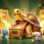 Experience excitement at go88 with golden jackpots and gaming thrills in this vibrant 3D illustration.