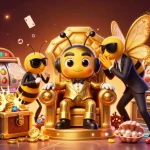Engage with Net88 in a vibrant casino scene featuring diverse gambling elements and dynamic characters.