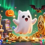 Engage with Sky88's ghostly charm while discovering captivating casino adventures amidst dazzling treasures.