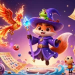 Experience the excitement of cổng game cf68 with dynamic lottery elements and magical characters.
