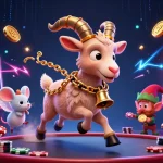 Experience the thrill of the ATK RS7 Air in a lively casino scene with Krampus, an angel mouse, and gremlins!
