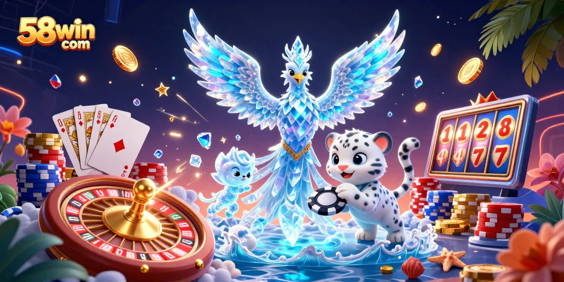 Experience exciting games at 58win com with stunning visuals, vibrant characters, and thrilling casino action.