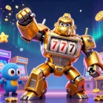 Engage with the thrilling adventures of go 88, where a golden gorilla mech bursts with wins from casino slots!