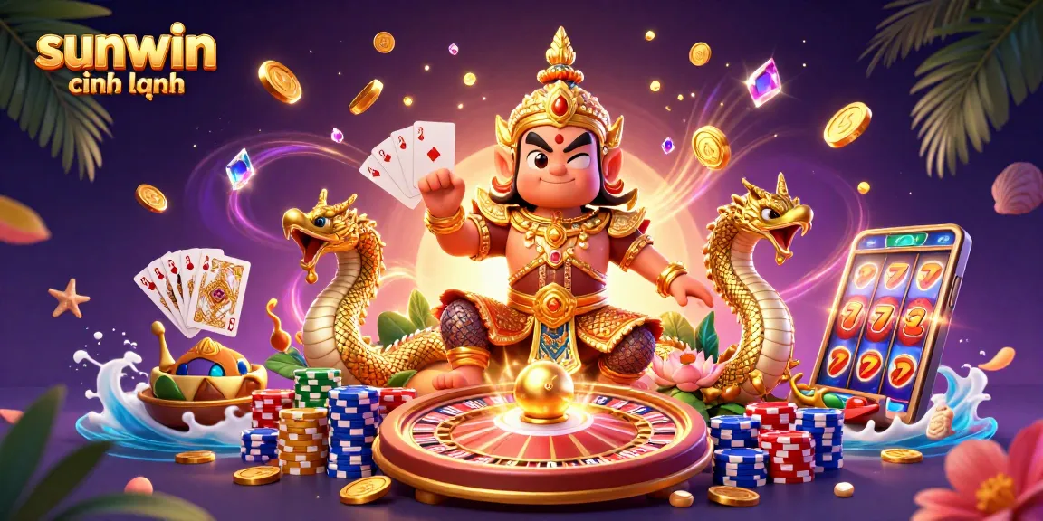 Experience thrilling gameplay with sunwin chính hãng, featuring rich casino elements and vibrant characters.