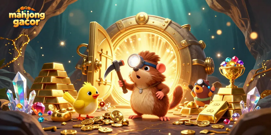 Spin to win at situs mahjong gacor with colorful treasure elements and vibrant characters!
