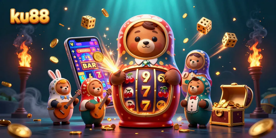 Engage with ku88 for thrilling casino experiences, featuring 3D characters and dynamic game elements.