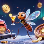 Spin with Red88 as the frozen mosquito mascot brings excitement to the casino environment!